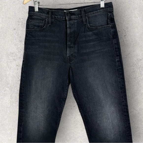 Mother Superior The Tomcat Jeans Womens Size 31 Black Lies Straight‎ Leg Denim - Picture 7 of 14